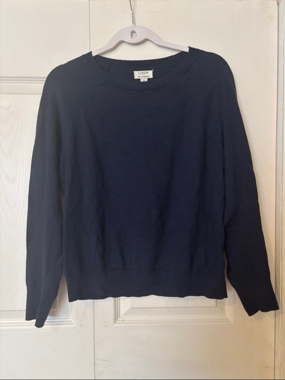 J. Crew Navy Crewneck Sweater